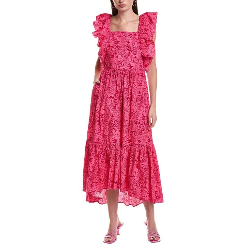 Area Stars Womens  Hibiscus Dress, Pink